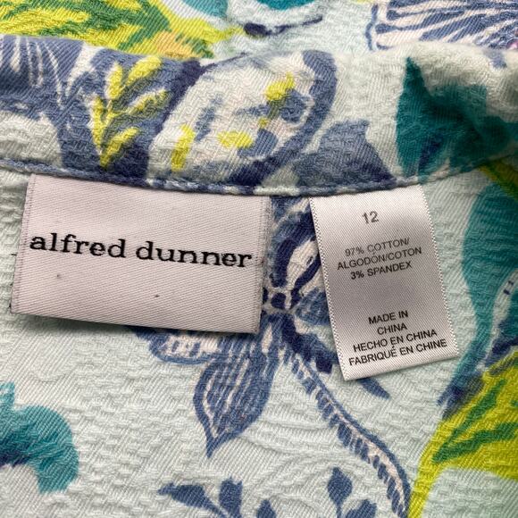 Alfred Dunner Cotton Spandex Long Sleeve Snap Button Womens 12 Jacket - Picture 4 of 6